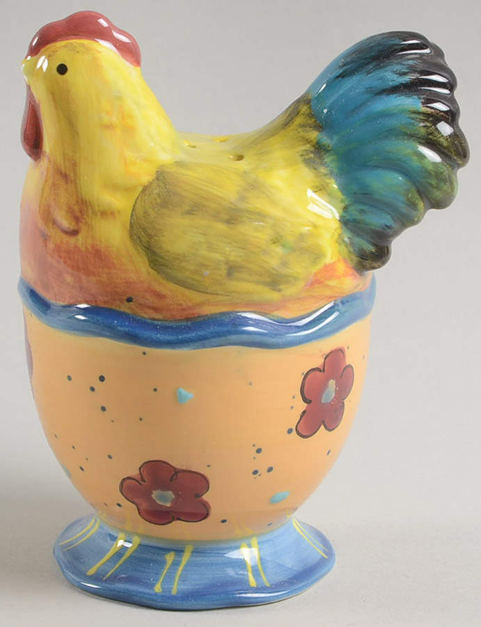 Country Collage Figural Pepper Shaker by Certified International-1