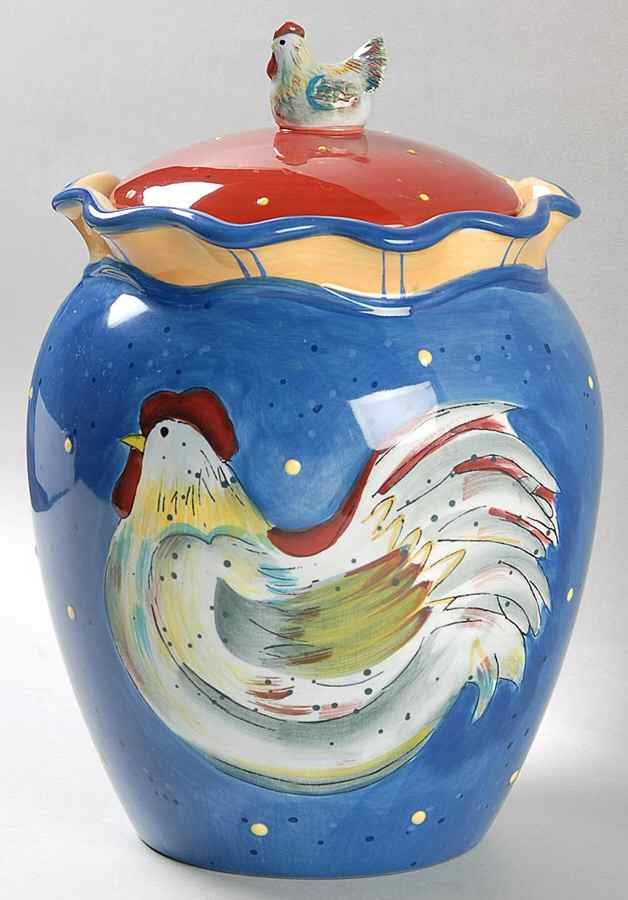 Country Collage Large Canister & Lid by Certified International-1