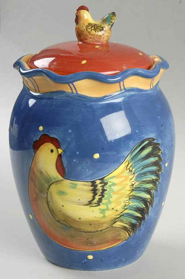 Country Collage Small Canister & Lid by Certified International-1