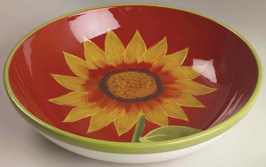 Sunburst 13" Pasta Serving Bowl by Certified International-1