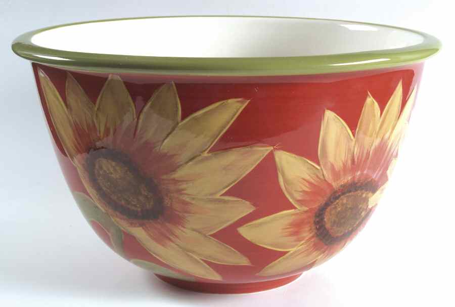 Sunburst 11" Large Salad Serving Bowl by Certified International-1