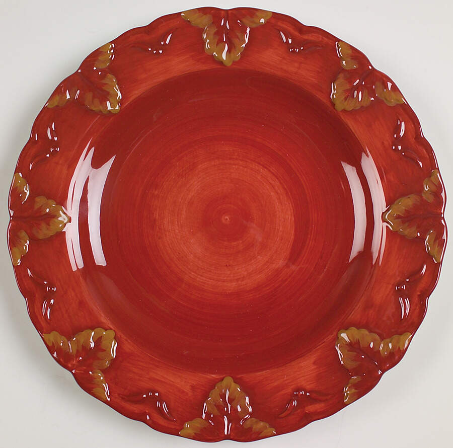 Tuscan Fruit Blue Service Plate (Charger) by Certified International-1
