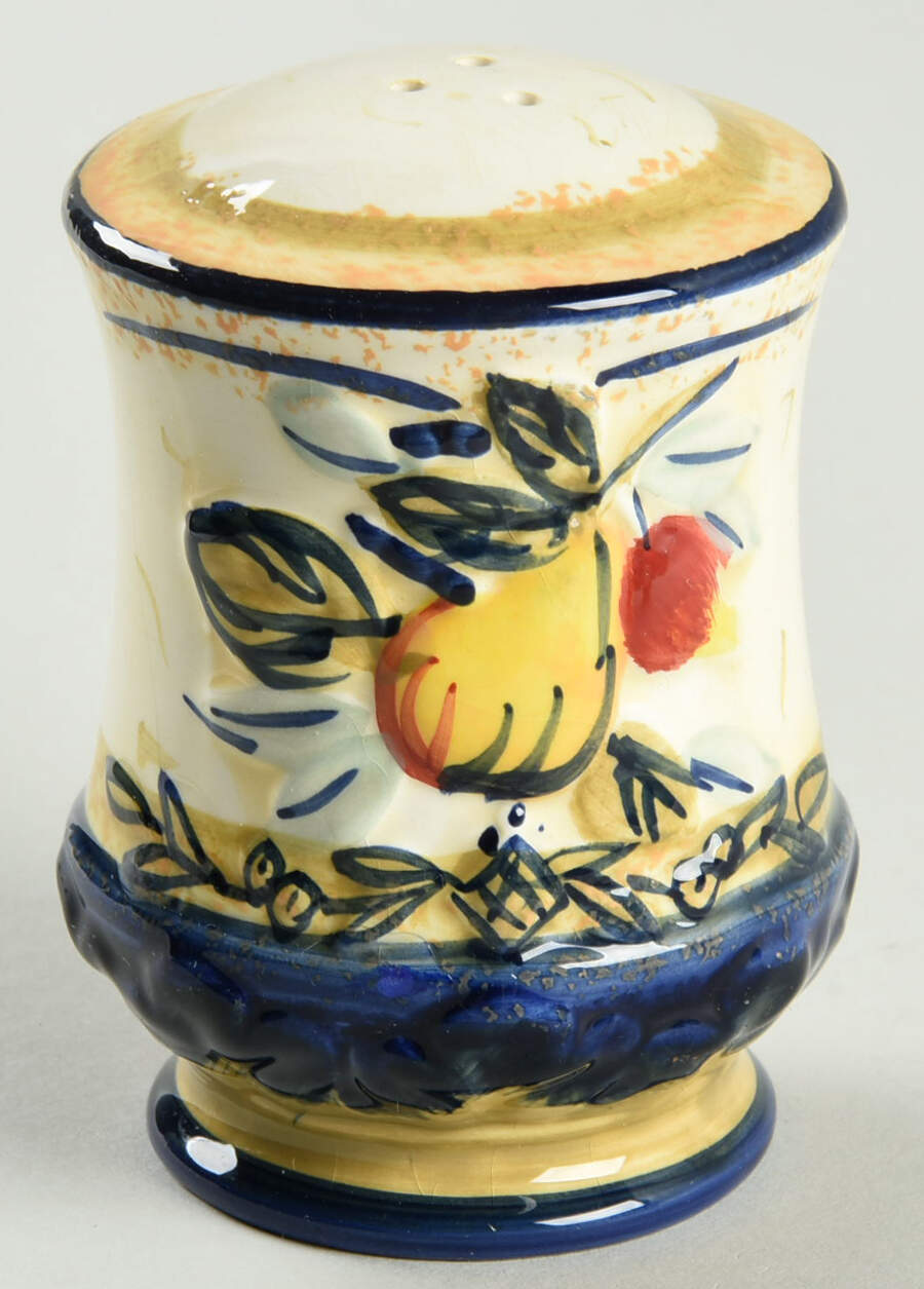 Tuscan Fruit Blue Pepper Shaker by Certified International-1