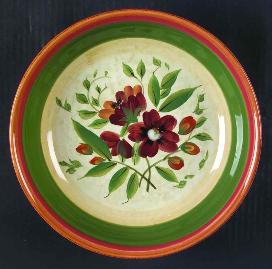 Wildflowers 9" Individual Pasta Bowl by Certified International-1