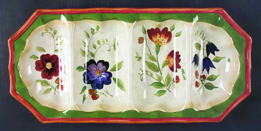 Wildflowers 4 Part Relish by Certified International-1