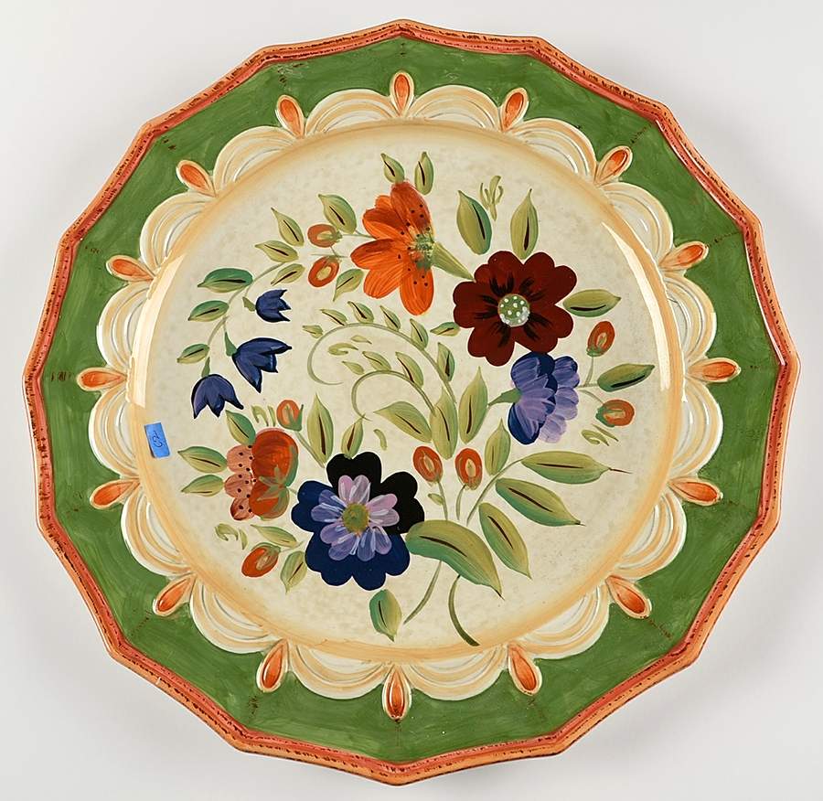 Wildflowers 16" Chop Plate (Round Platter) by Certified International-1