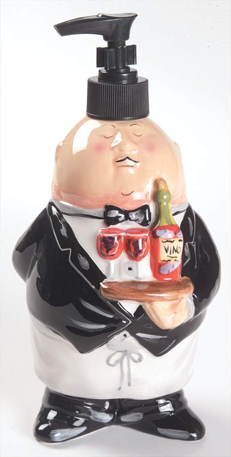 Dinner Is Served Figural Lotion Dispenser by Certified International-1