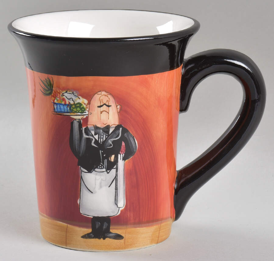 Dinner Is Served Mug by Certified International-1