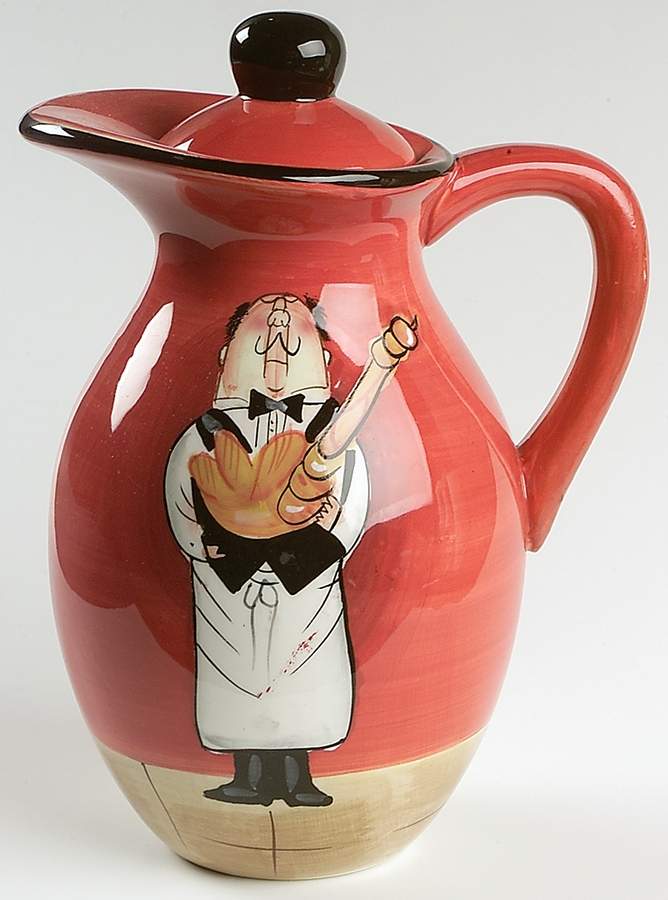 Dinner Is Served Oil Jar/Server & Lid by Certified International-1