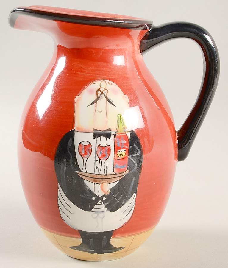 Dinner Is Served 32 Oz Pitcher No Lid by Certified International-1