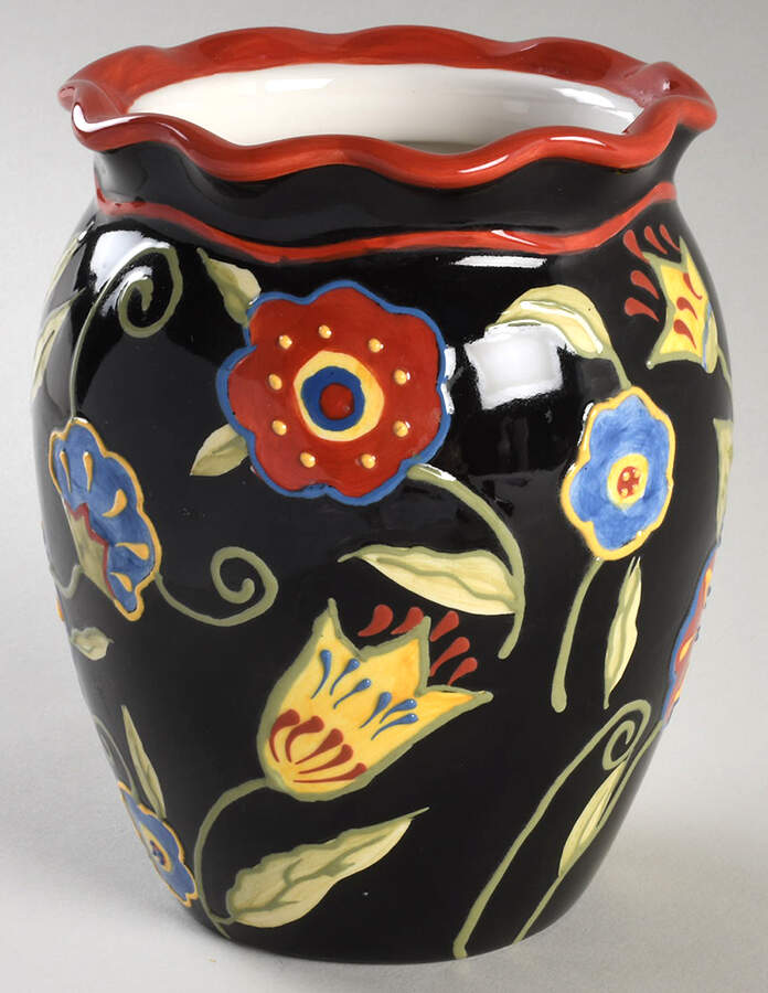 Garden Brights Small Canister No Lid by Certified International-1
