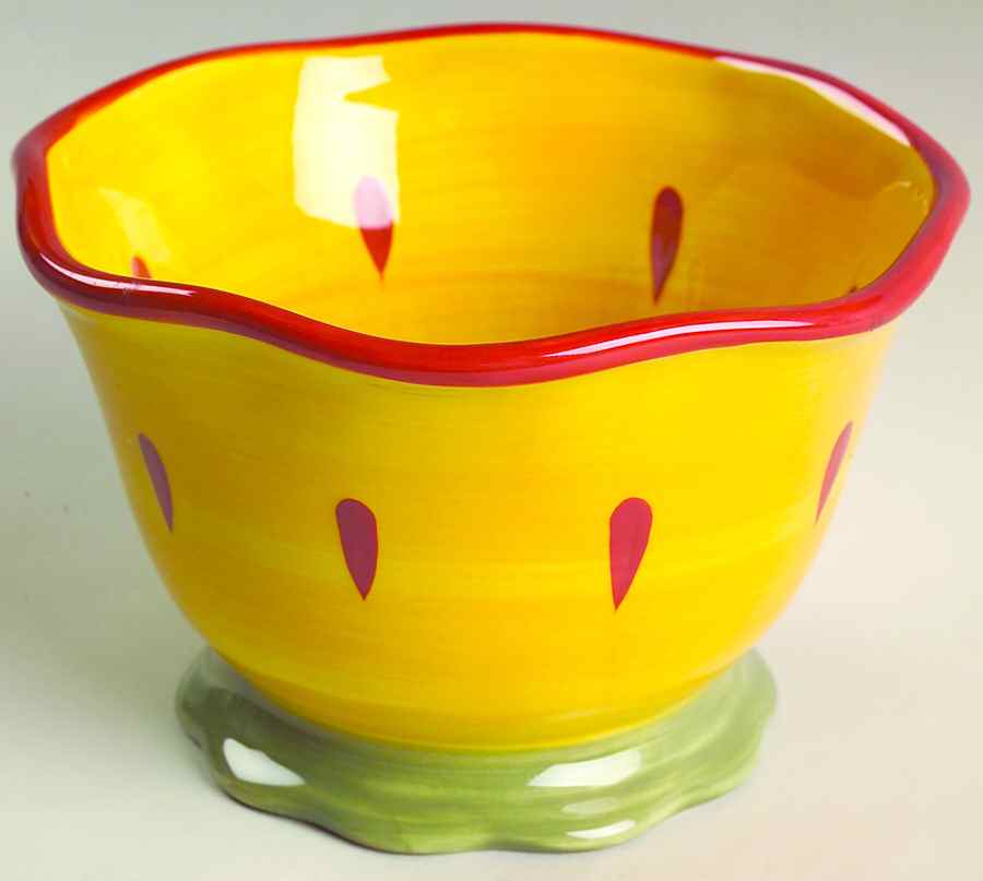 Garden Brights Individual Ice Cream Dish by Certified International-1