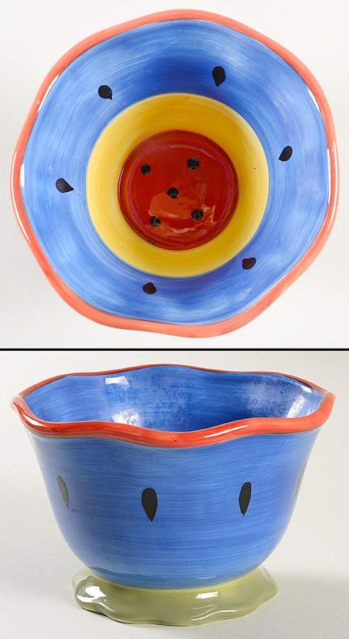 Garden Brights Individual Ice Cream Dish by Certified International-1