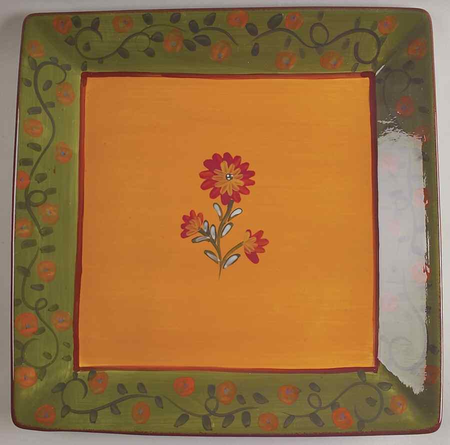 Provence 13" Square Serving Platter by Certified International-1