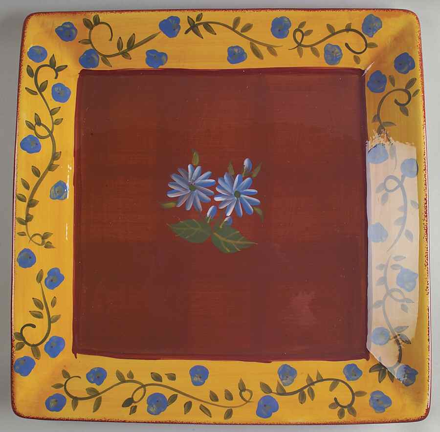 Provence 13" Square Serving Platter by Certified International-1