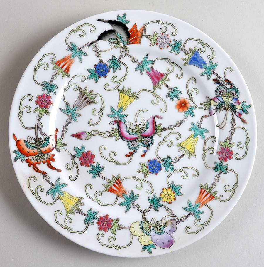 CX210 Luncheon Plate by China (Made in China)-1