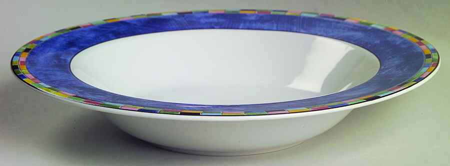 Fantasia Large Rim Soup Bowl by Coventry (PTS)-1