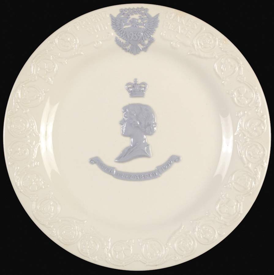 Coronation Collector Plate by Wedgwood-1