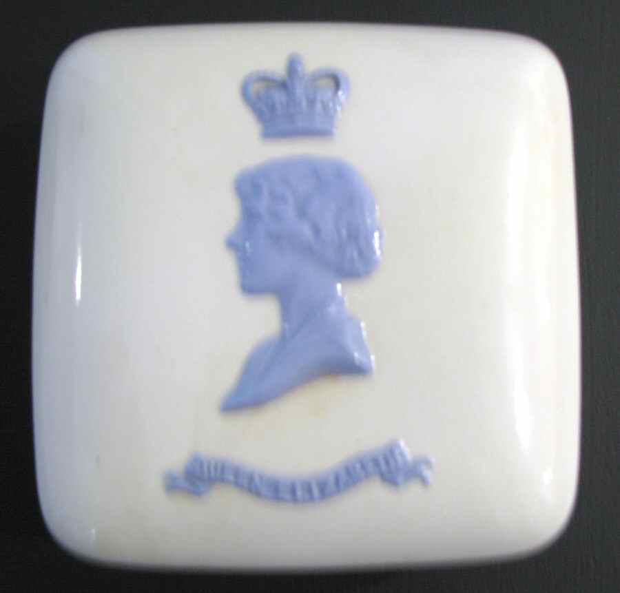 Coronation Square Box with Lid by Wedgwood-1