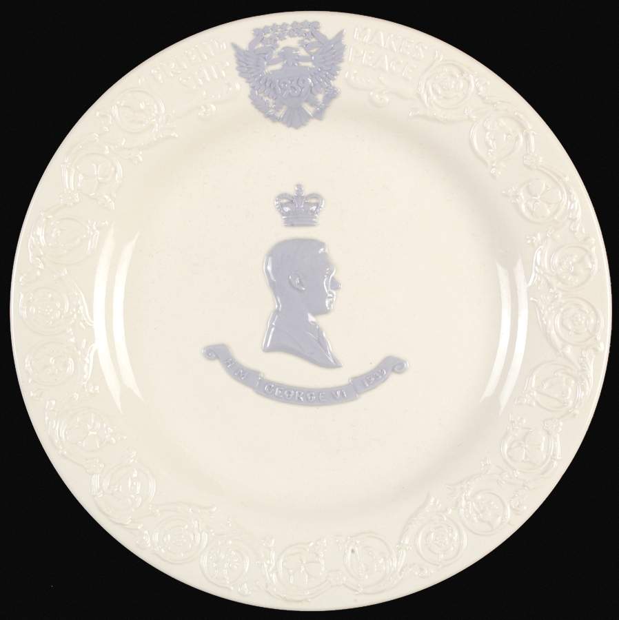 Coronation Collector Plate by Wedgwood-1