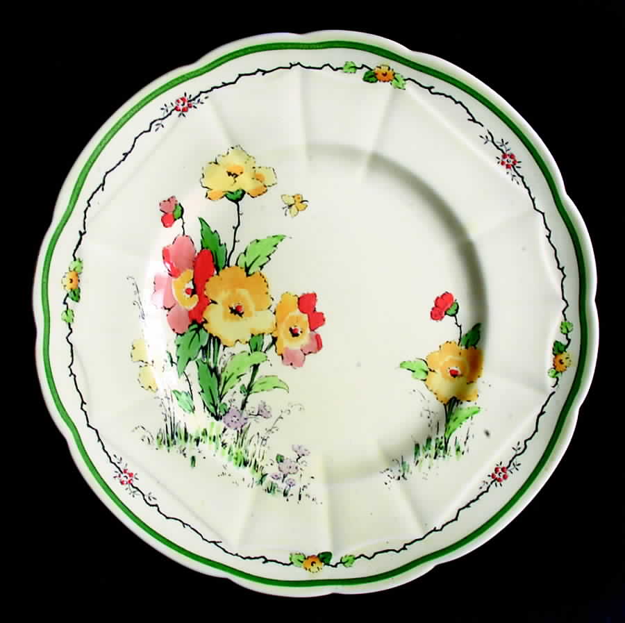 13418 Luncheon Plate by Crown Staffordshire-1