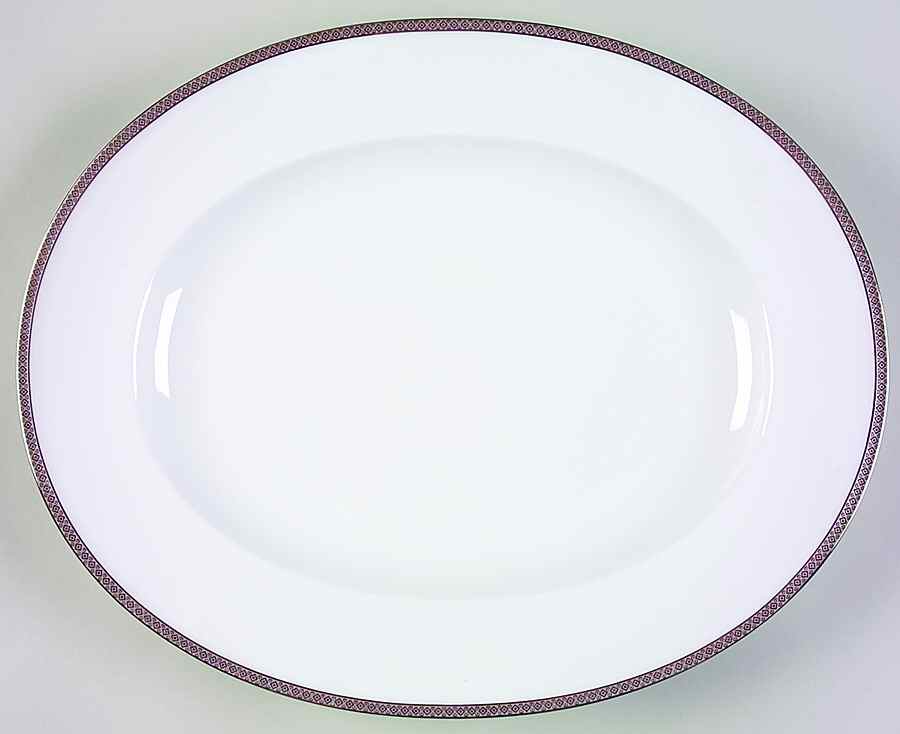 Andrea 16" Oval Serving Platter by Charles Field Haviland-1