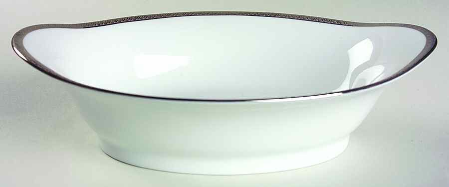Andrea 9" Oval Vegetable Bowl by Charles Field Haviland-1