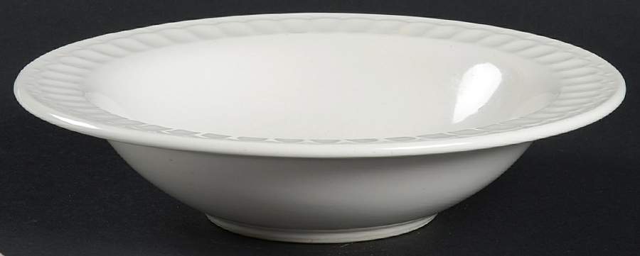 Parthenon White Rim Cereal Bowl by Coventry (PTS)-1