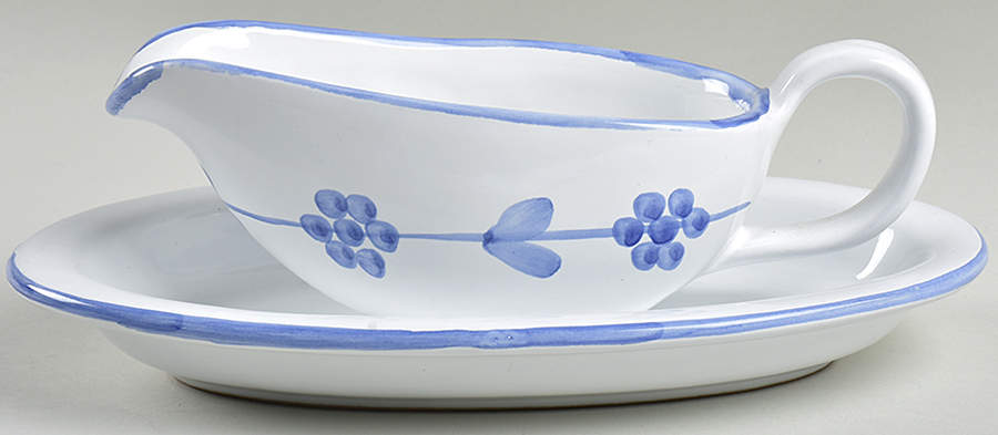 Pervinca Gravy Boat & Underplate by Caleca-1