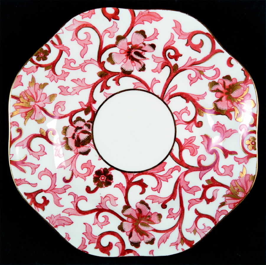 Mandarin Rust Dessert/Pie Plate by Coalport-1