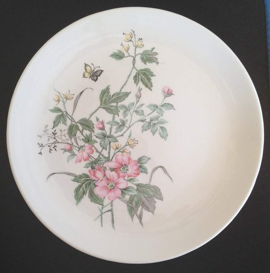 Crp129 Dessert/Pie Plate by Crown Potteries-1