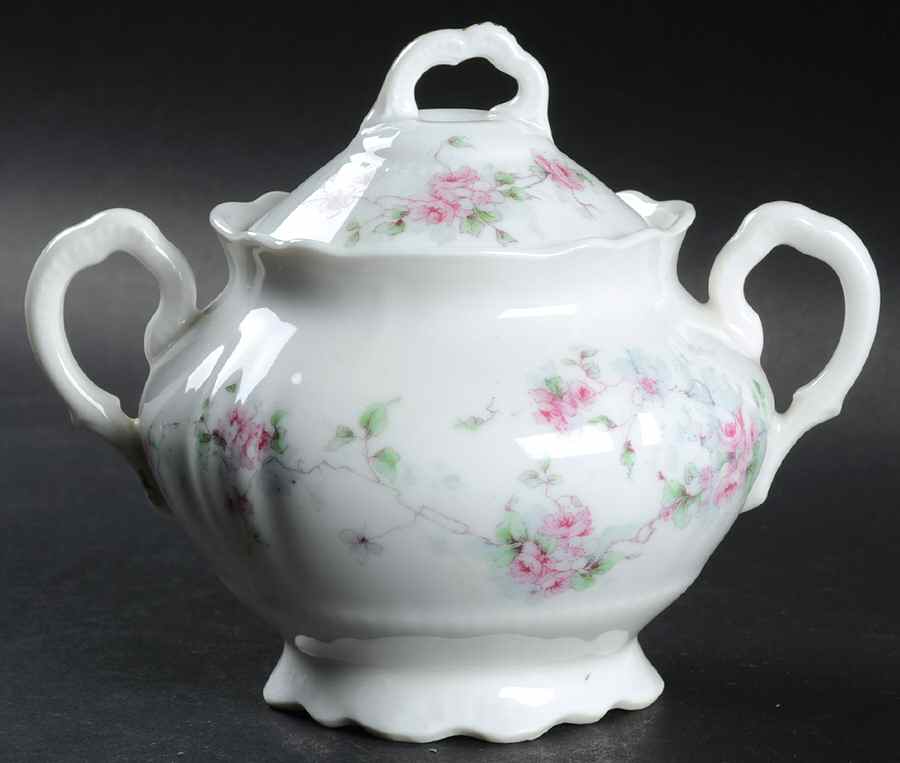 1564 Sugar Bowl & Lid by Imperial China Austria-1