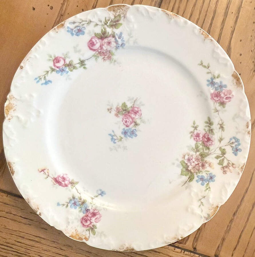 CHF997 Dessert/Pie Plate by Charles Field Haviland-1