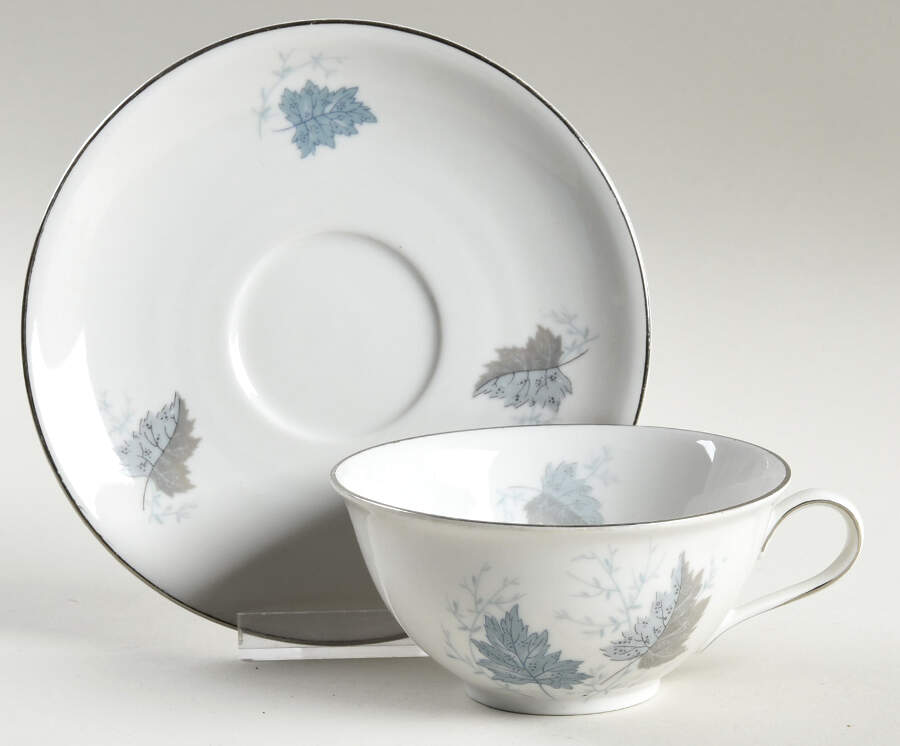 Winward Flat Cup & Saucer Set by Crown Royale-1