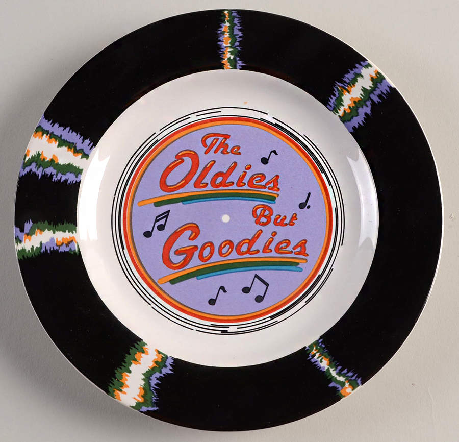 Jukebox Salad Plate by Century China-1
