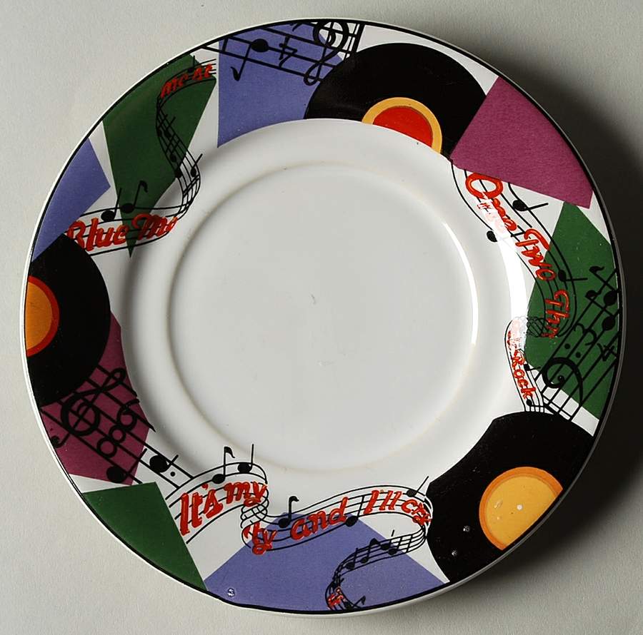 Jukebox Saucer by Century China-1