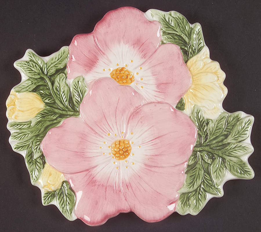 Wild Flowers Sculpted Trivet by Charter Club-1