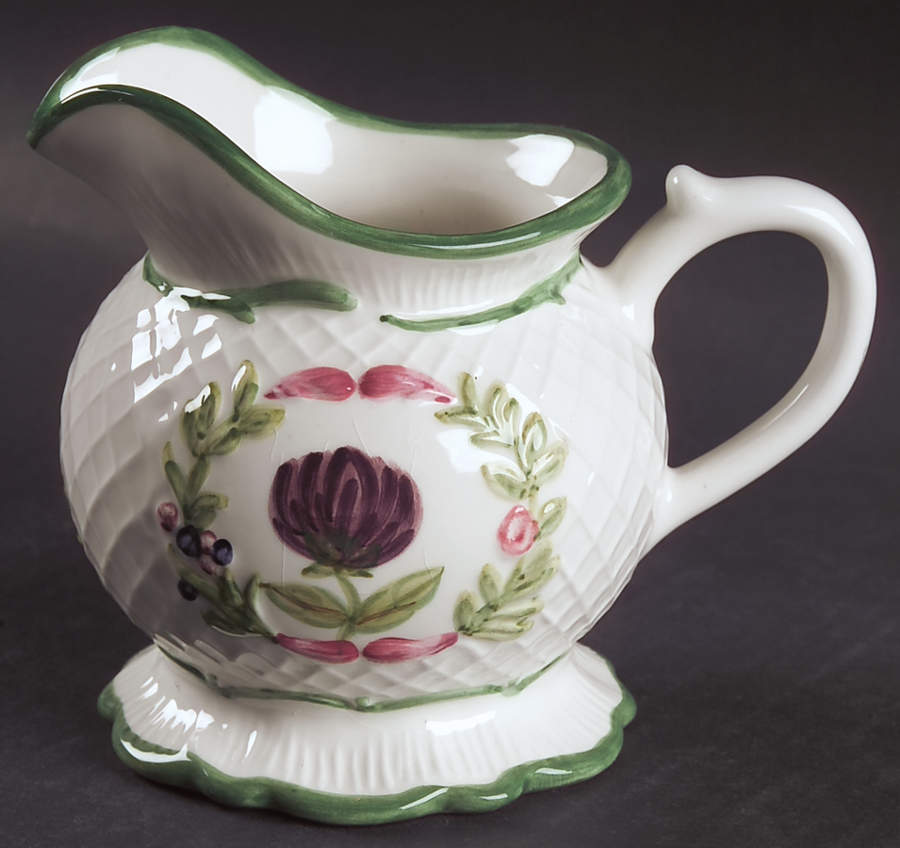 Wild Flowers Sculpted Creamer by Charter Club-1