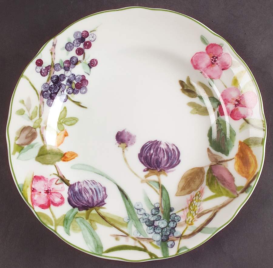 Wild Flowers Salad Plate by Charter Club-1