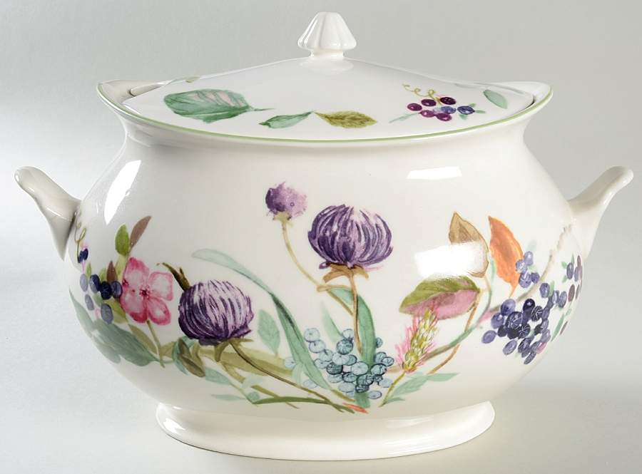 Wild Flowers Oval Tureen & Lid by Charter Club-1