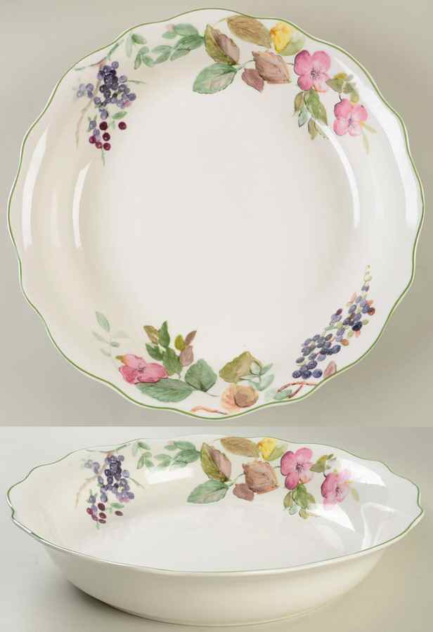 Wild Flowers 13" Pasta Serving Bowl by Charter Club-1