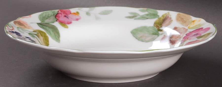 Wild Flowers Large Rim Soup Bowl by Charter Club-1