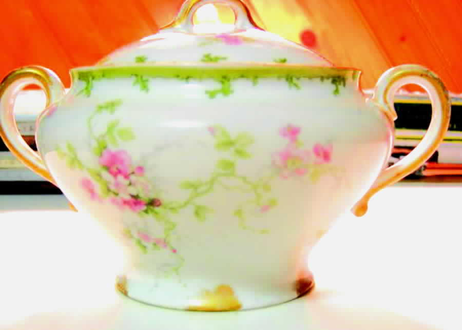 CHF1000 Sugar Bowl & Lid by Charles Field Haviland-1