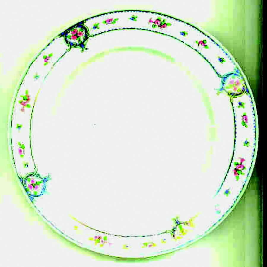 CHF1005 Dessert/Pie Plate by Charles Field Haviland-1
