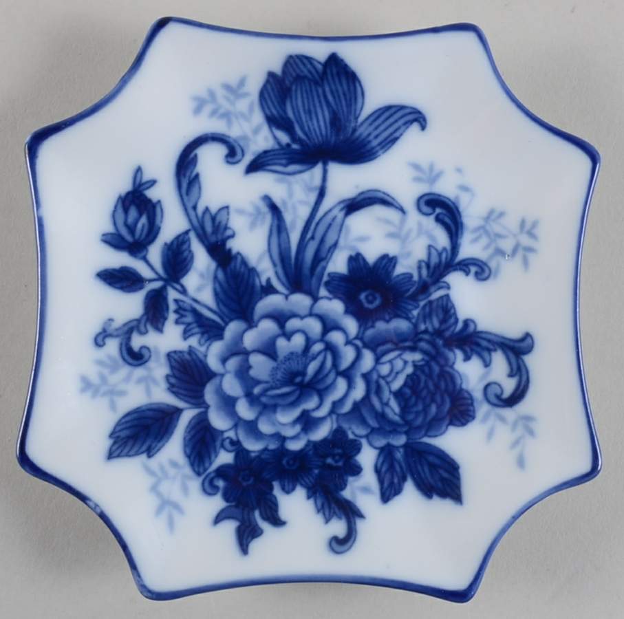 Blue And White Saucer by Cracker Barrel-1