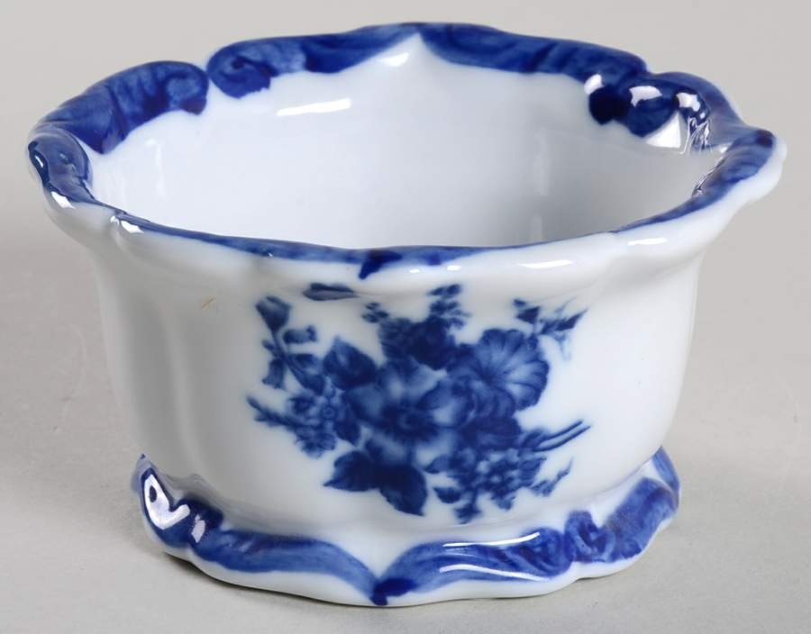 Blue And White Votive Candleholder by Cracker Barrel-1