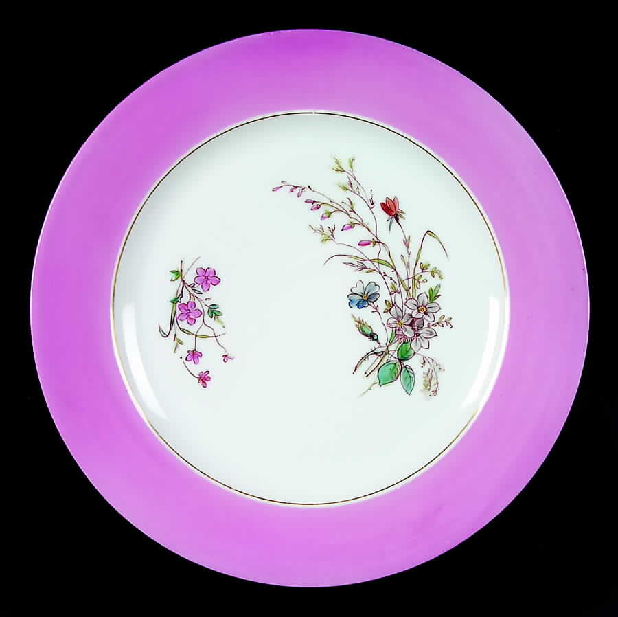 CHF1013 Dinner Plate by Charles Field Haviland-1