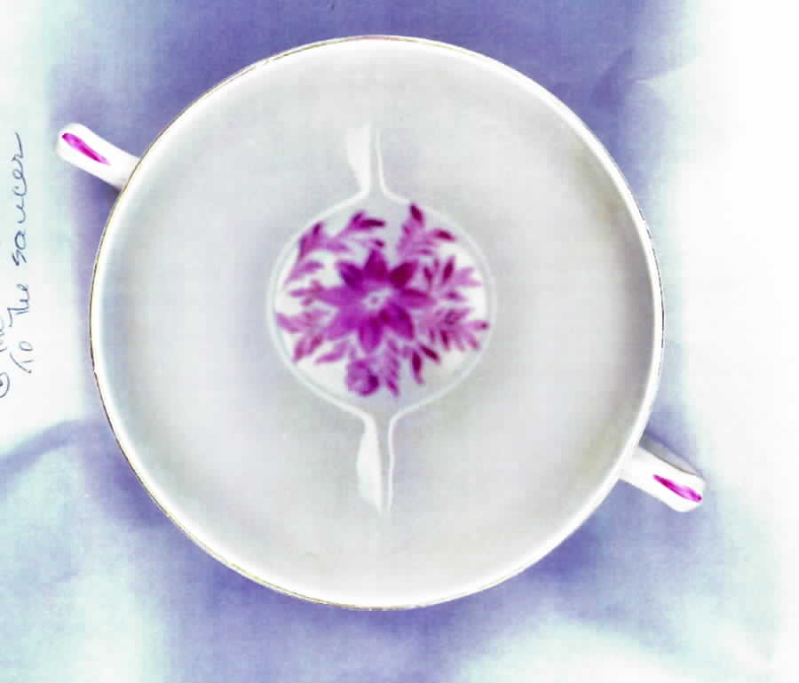 CRD174 Footed Cream Soup Bowl by Crown Ducal-1