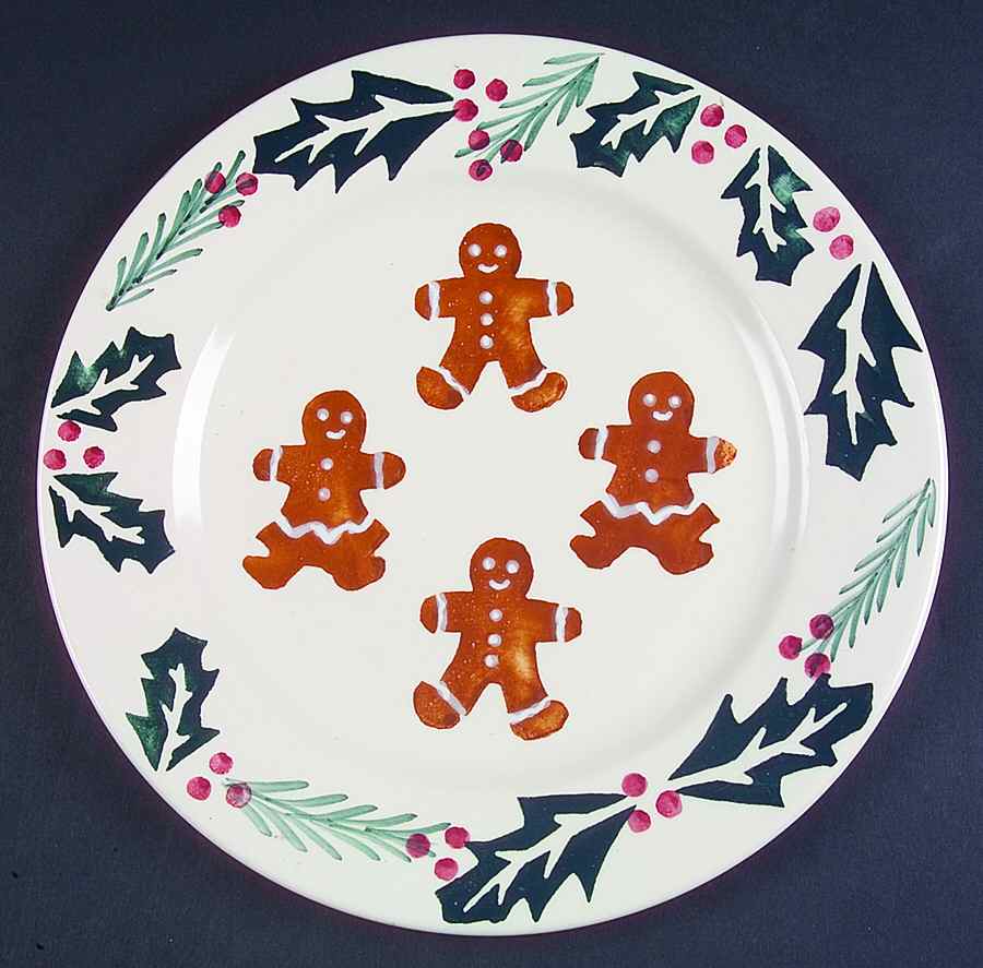 Gingerbread Dinner Plate by Cook's Bazaar-1