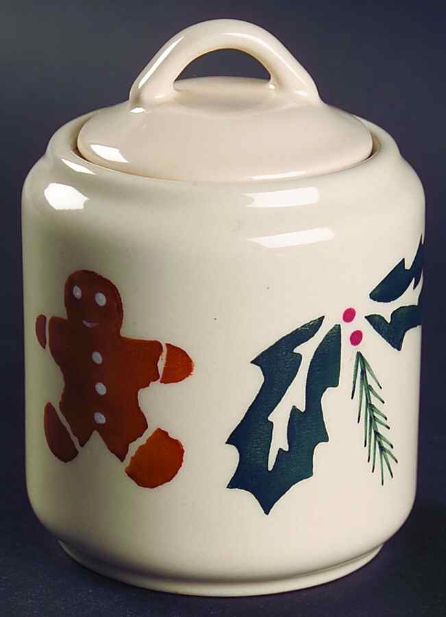 Gingerbread Sugar Bowl & Lid by Cook's Bazaar-1